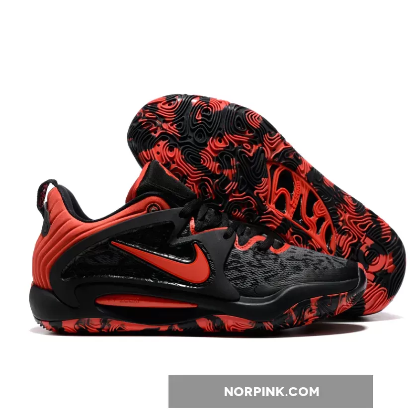 Nike KD 15 Black/University Red/Light Crimson DC1975-003