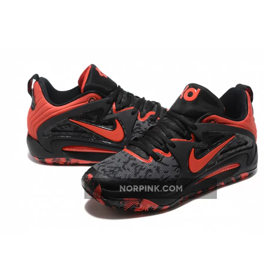 Nike KD 15 Black/University Red/Light Crimson DC1975-003