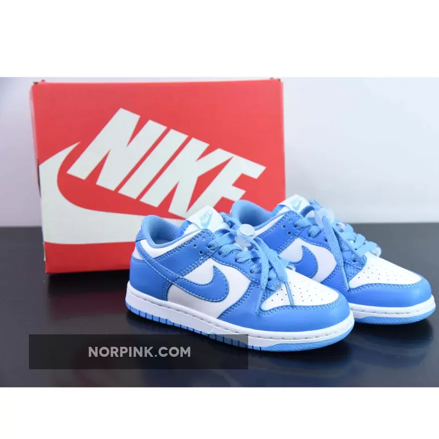 Nike Dunk Low PS 'UNC' White/University Blue - Unc Dunks Online Outlet CW1588-103