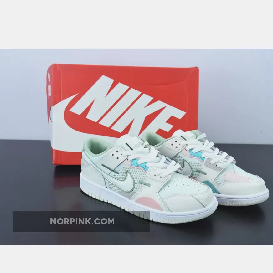 Nike Dunk Scrap Grey Haze Phantom DM0802-001 - dunk scrap se 'grey haze oil green'