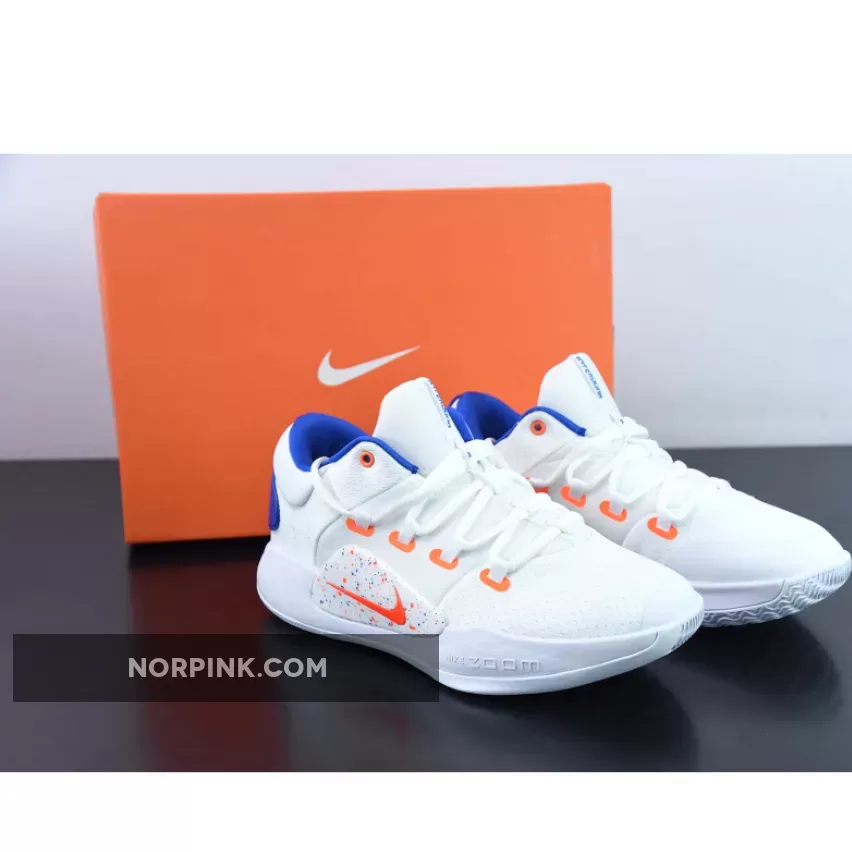 Nike Hyperdunk X Low EP 'Knicks' White Orange Blue FB7163-181 Discount
