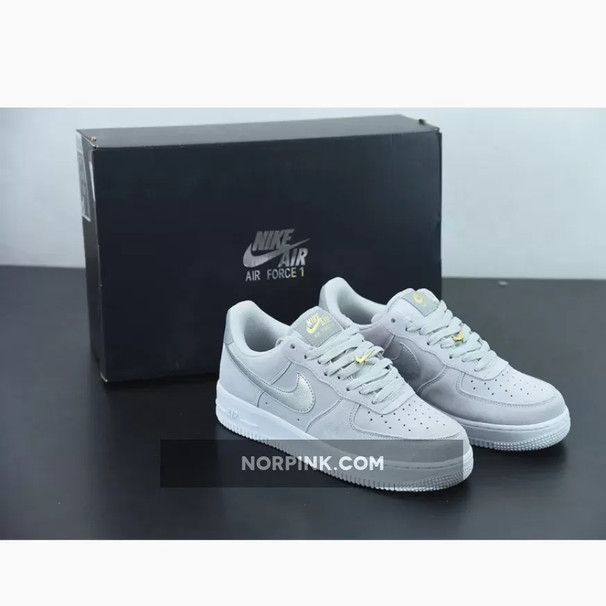 Where To Buy Nike Air Force 1 Low Grey Silver DC4458-001