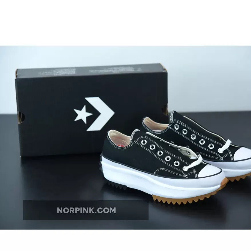 Run Star Low Top Converse Run Star Hike Low Top Black White Gum 168816C