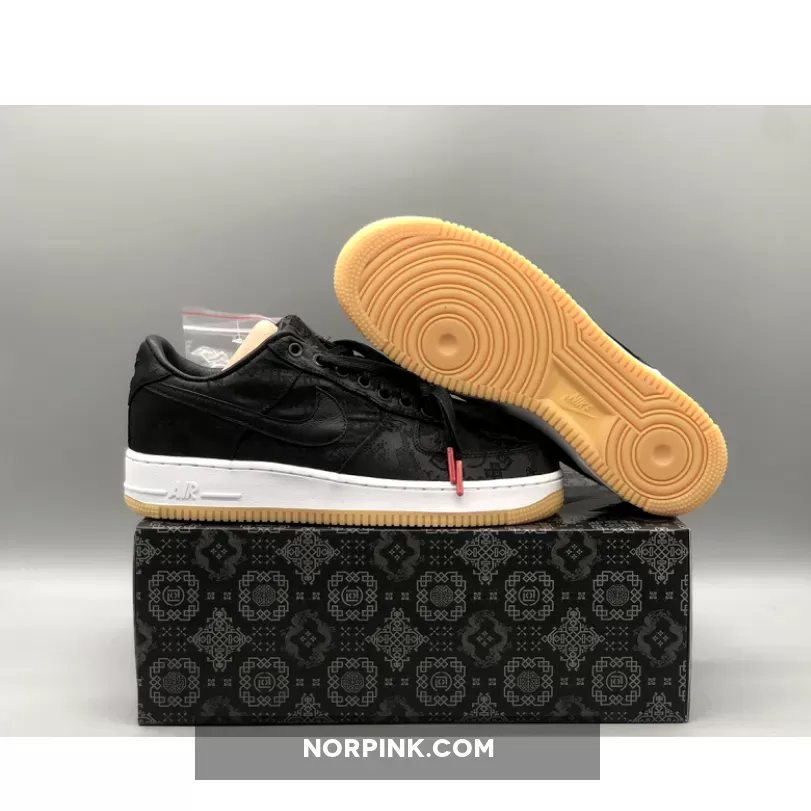 CLOT x fragment x Nike Air Force 1 Black / Fragment Air Force 1 CZ3986-001