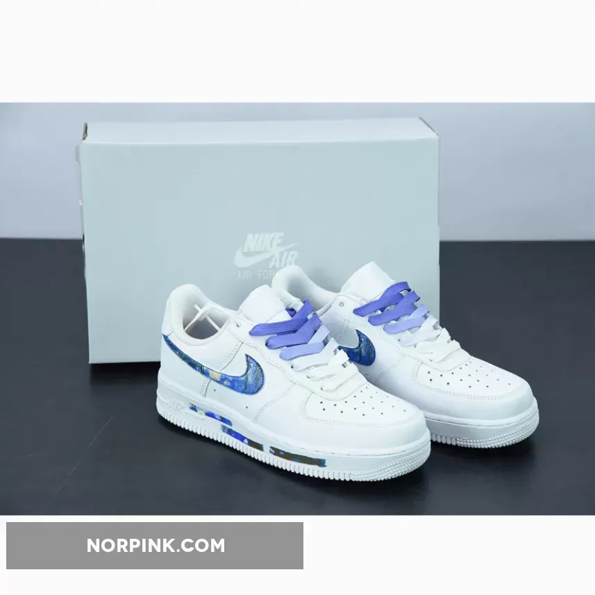 Custom Nike Air Force 1 Low White Blue / nike air force on sale