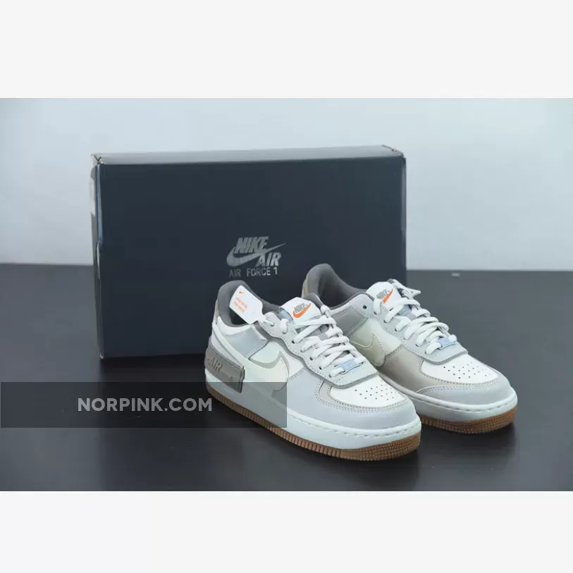 Nike Air Force 1 Shadow Sail Grey Ivory For Womens | JORDAN 1 SHADOW WOMENS