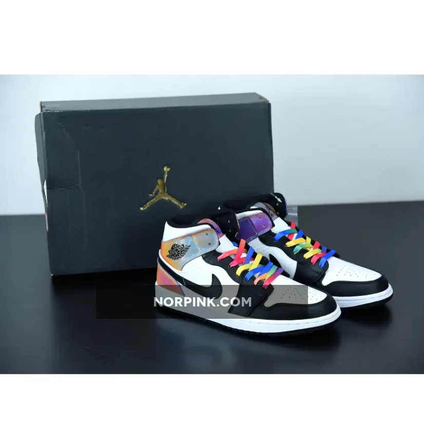 Jordan 1 Mid Heat Reactive | HOT JORDANS DM7802-100 Restock