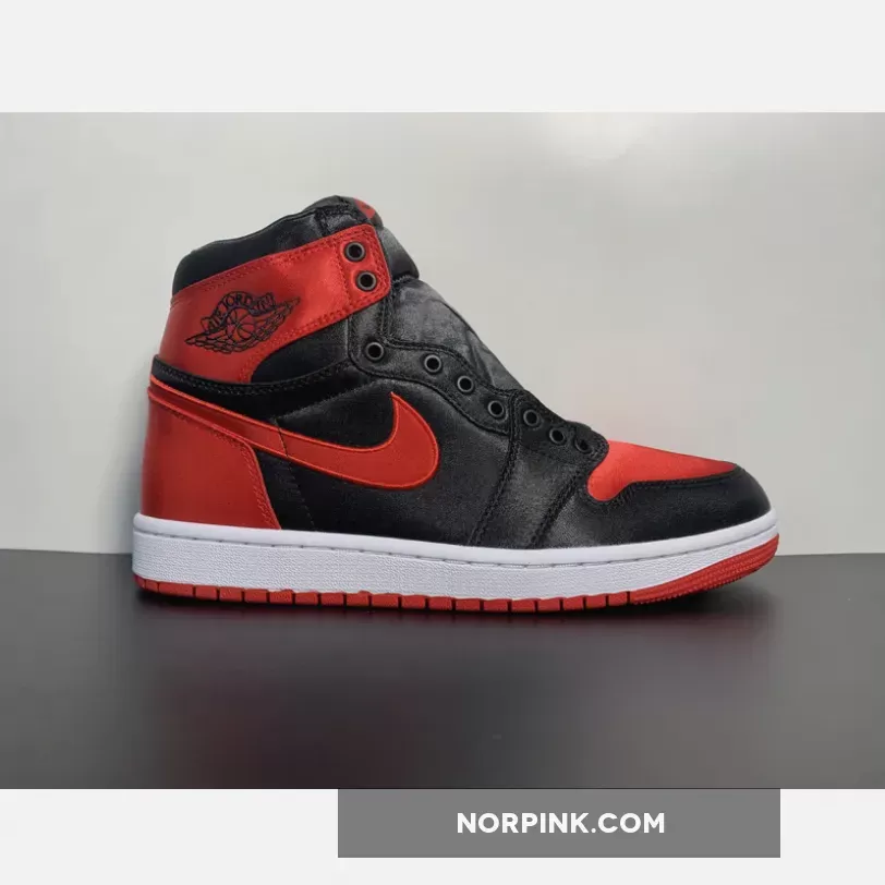 Air Jordan 1 High OG 'Satin Bred' Black/University Red-White Air Jordan Satin Bred FD4810-061