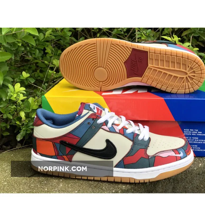 Parra x Nike SB Dunk Low Fire Pink/Gym Red-Mocha-White-Royal Blue-Black For sale Parra x Nike SB Dunk Low Fire Pink/Gym Red-Mocha-White-Royal Blue-Black For sale