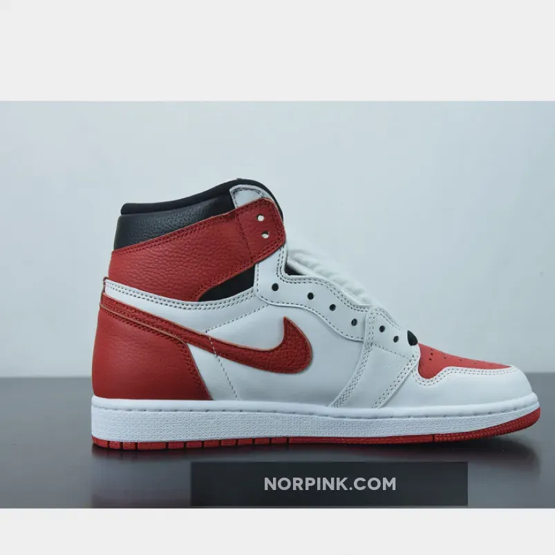 Air Jordan 1 High OG Heritage White/University Red-Black / white and red retro 1