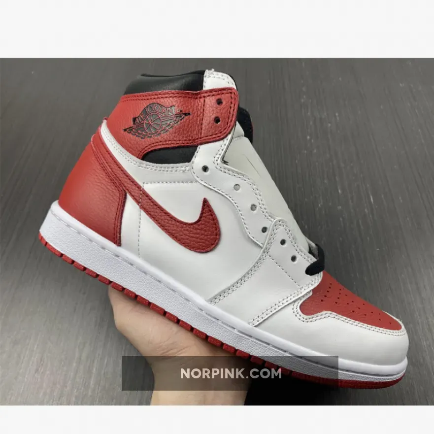 Air Jordan 1 High OG Heritage White/University Red-Black / white and red retro 1