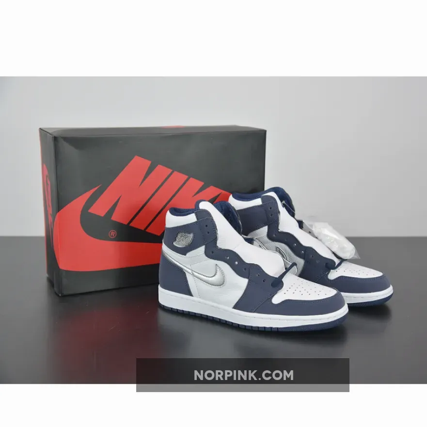 Air Jordan 1 Retro High 'COJP Midnight Navy' DC1788-100 - jordan ones navy blue