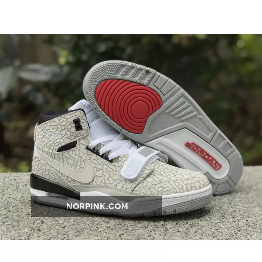 Jordan Legacy 312 Elephant Print Grey