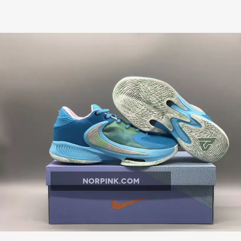Nike Zoom Freak 4 Laser Blue/Lilac-Light Menta DJ6149-400 Online Sale
