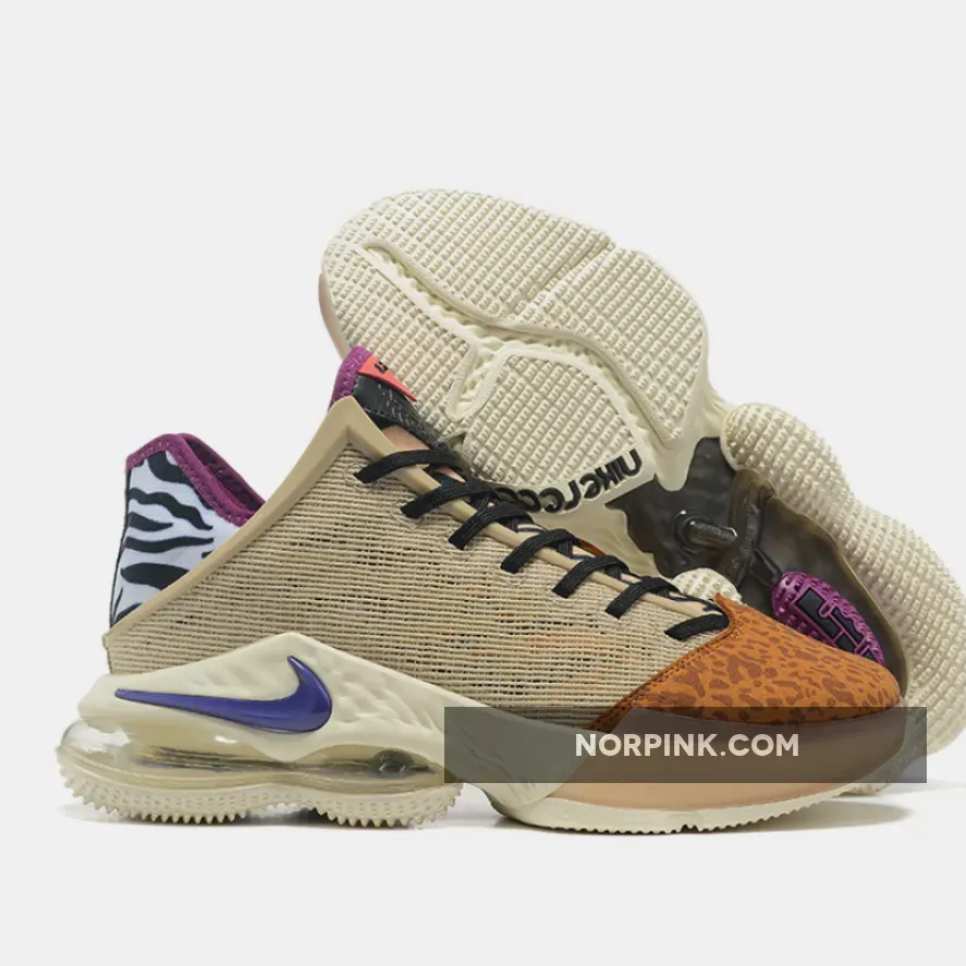 Nike LeBron 19 Low Safari Prints - Lebron 19 Reviews DM1058-200