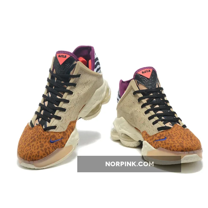 Nike LeBron 19 Low Safari Prints - Lebron 19 Reviews DM1058-200