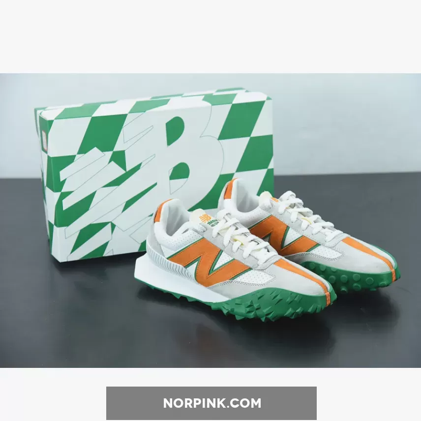 Casablanca x New Balance XC-72 Whiten Green Orange / new balance xc-72 casablanca release date