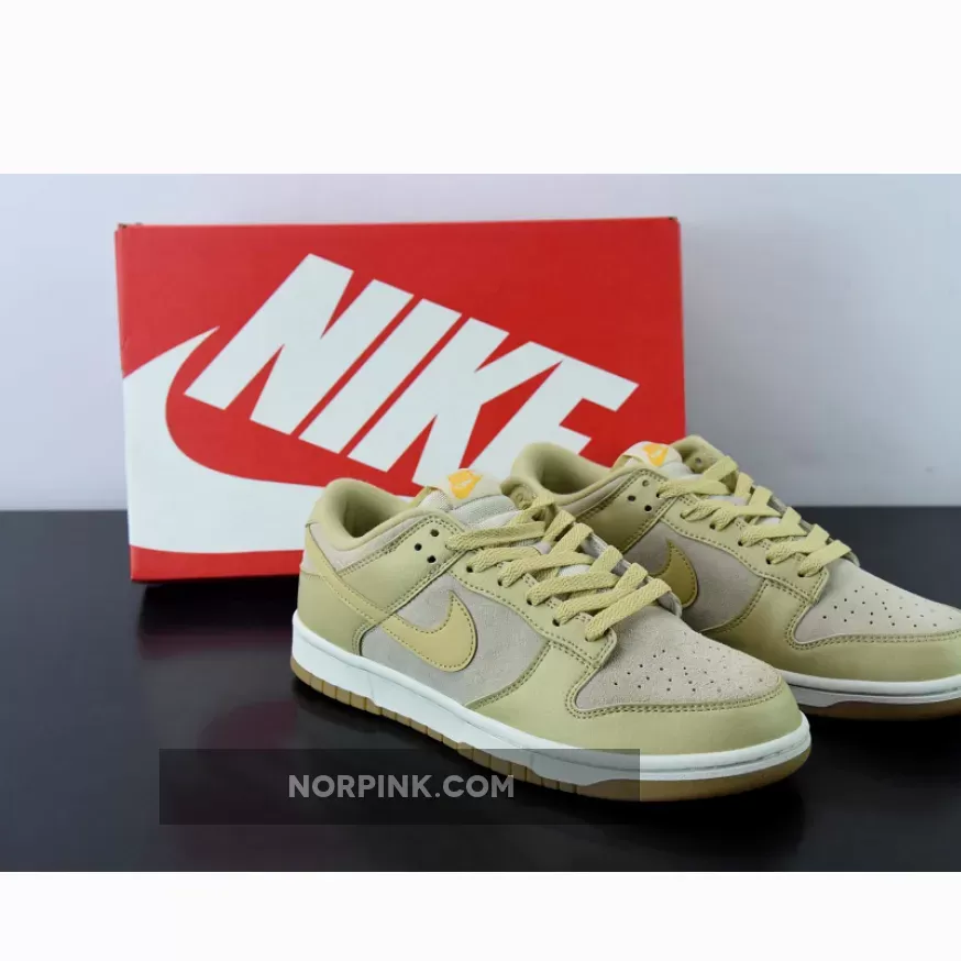 Nike Dunk Low Tan Suede Gum DZ4513-200 - 200$ dunks
