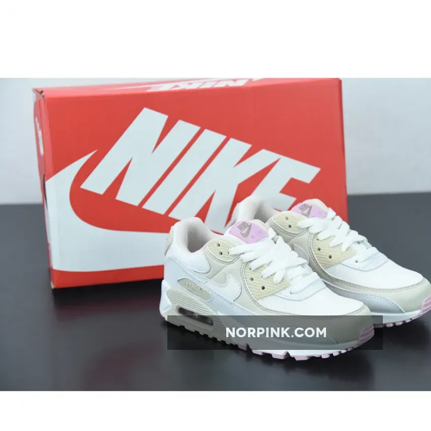 Nike Air Max 90 White/Metallic Red Bronze/Light Orewood Brown air max 90 light orewood brown