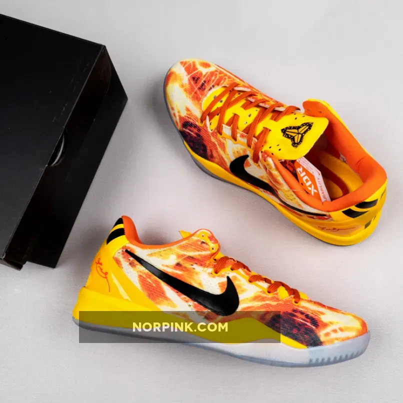 Nike Kobe 8 'Shanghai Fireworks' Laser Orange 555035-800 / orange kobe 8