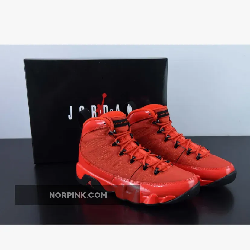 Cherry Red Jordan 9 / Air Jordan 9 Chile Red/Black CT8019-600