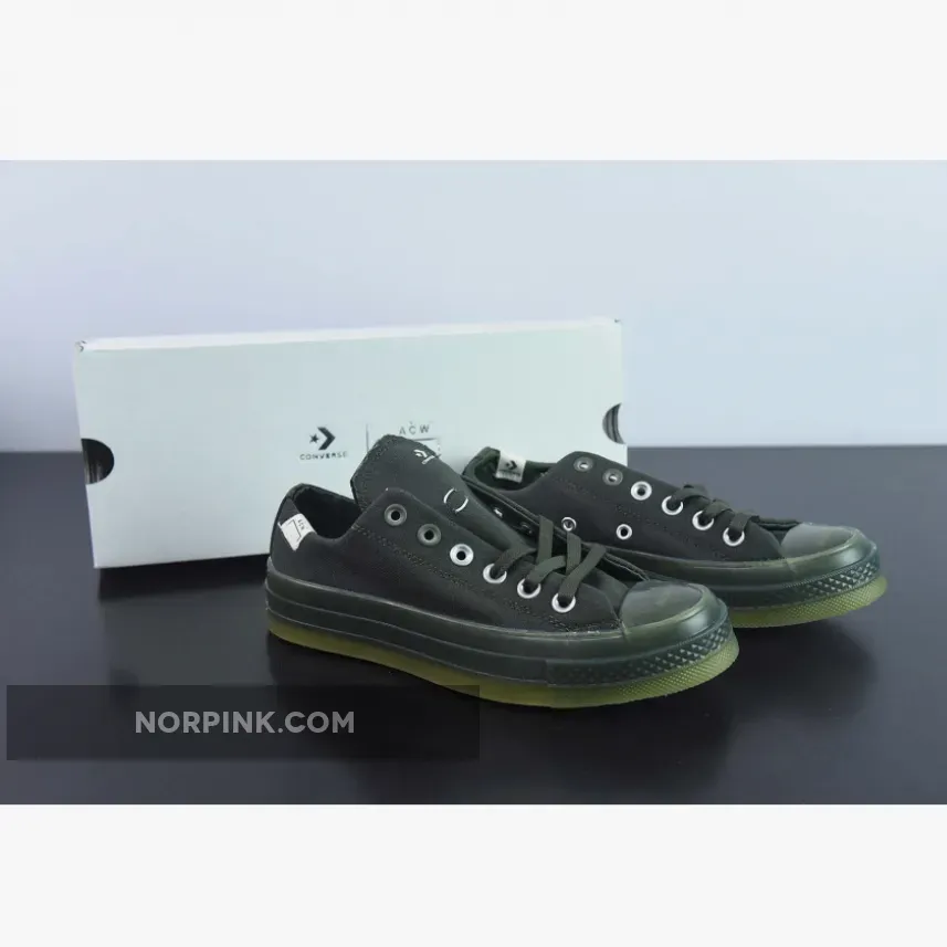 Restock A-COLD-WALL* X Converse Chuck 70 Low Green A06688C