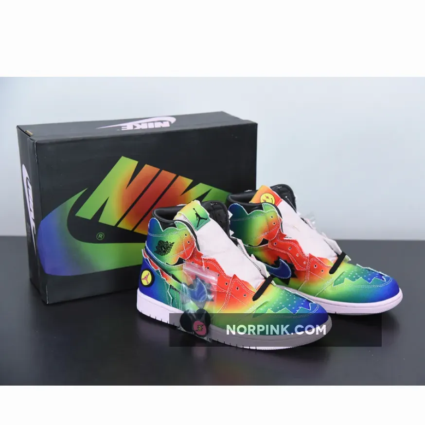 J Balvin x Air Jordan 1 Retro OG High 'Colores Y Vibras' DC3481-900 jordan 1 jay balvin