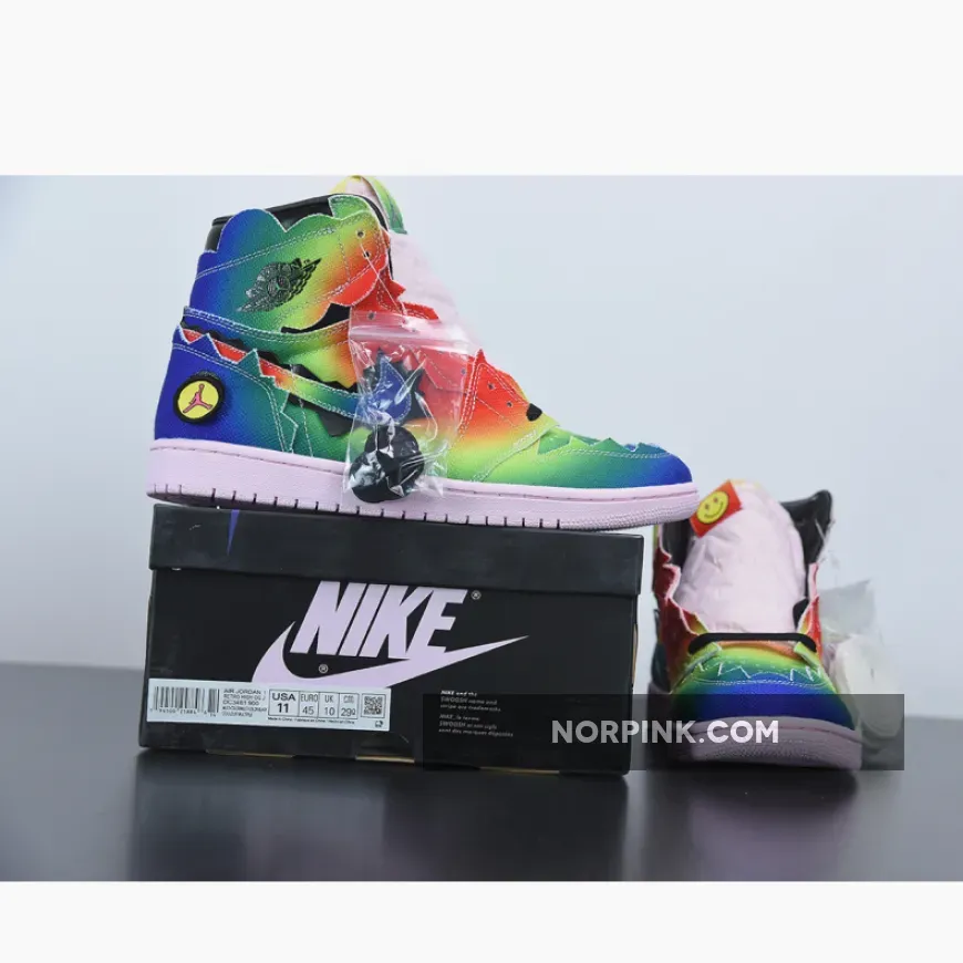 J Balvin x Air Jordan 1 Retro OG High 'Colores Y Vibras' DC3481-900 jordan 1 jay balvin