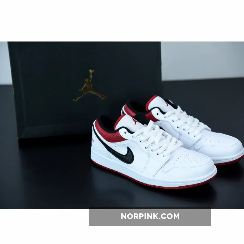 Air Jordan 1 Low White/University Red/Black white-university red jordan 1