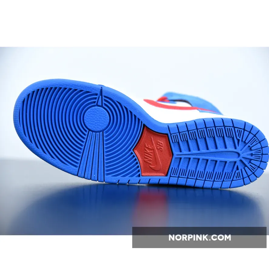 Nike SB Dunk High 'Doraemon' Light Photo Blue/University Red 1675870102 Restock
