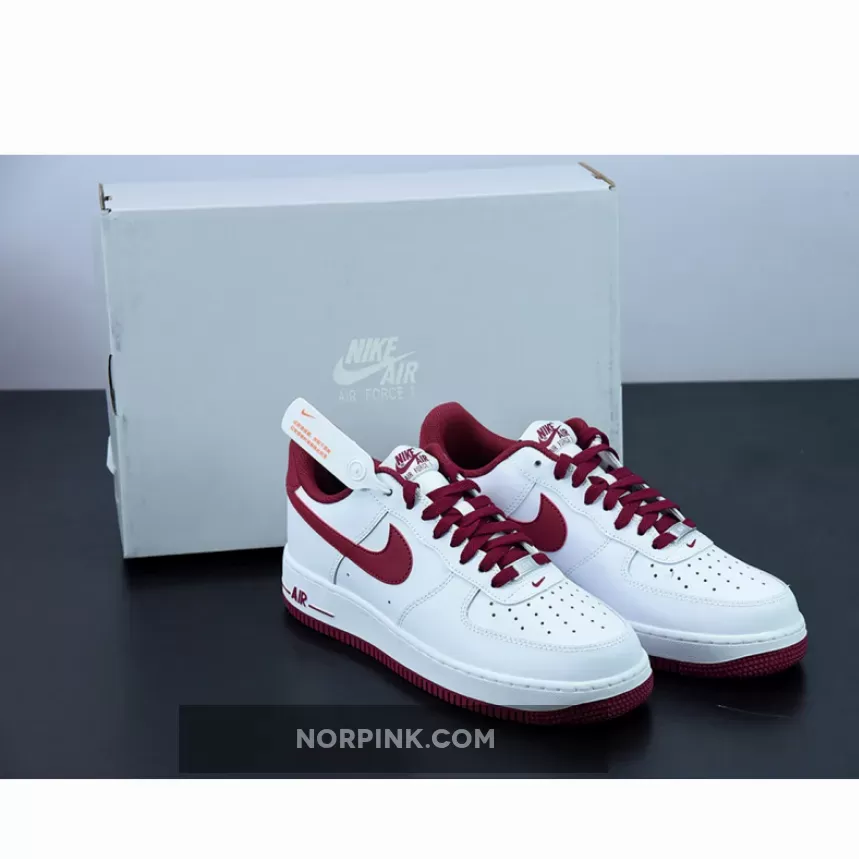 Nike Air Force 1 Low White/Light Bordeaux DH7561-101 / nike light bordeaux