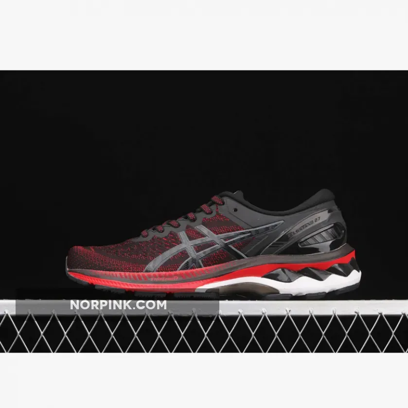 Asics Men's GEL-KAYANO 27 Running Shoes Classic Red/Black / asics gel kayano 27 running shoes