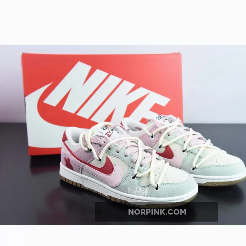 Custom Nike Dunk Low '85 Double Swoosh' Rabbit 1684126740 Online Sale