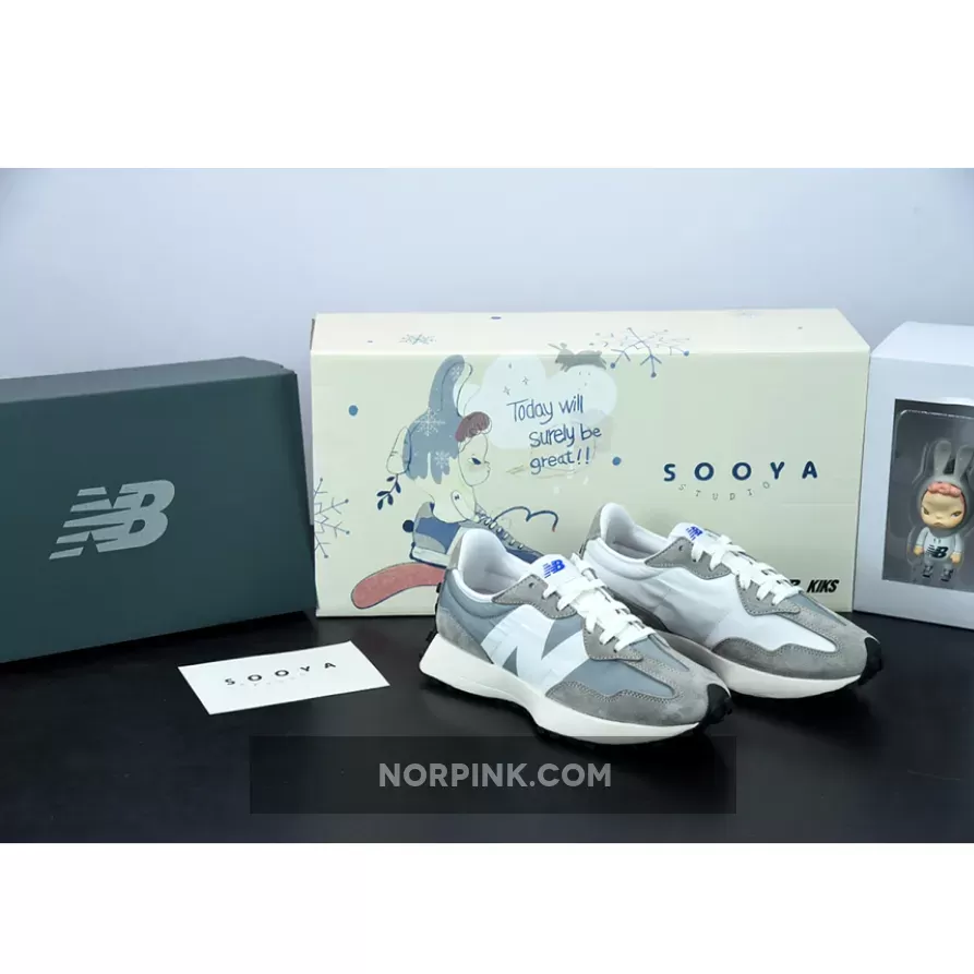 New Balance 327 Grey White MS327LAB / nb 327 grey