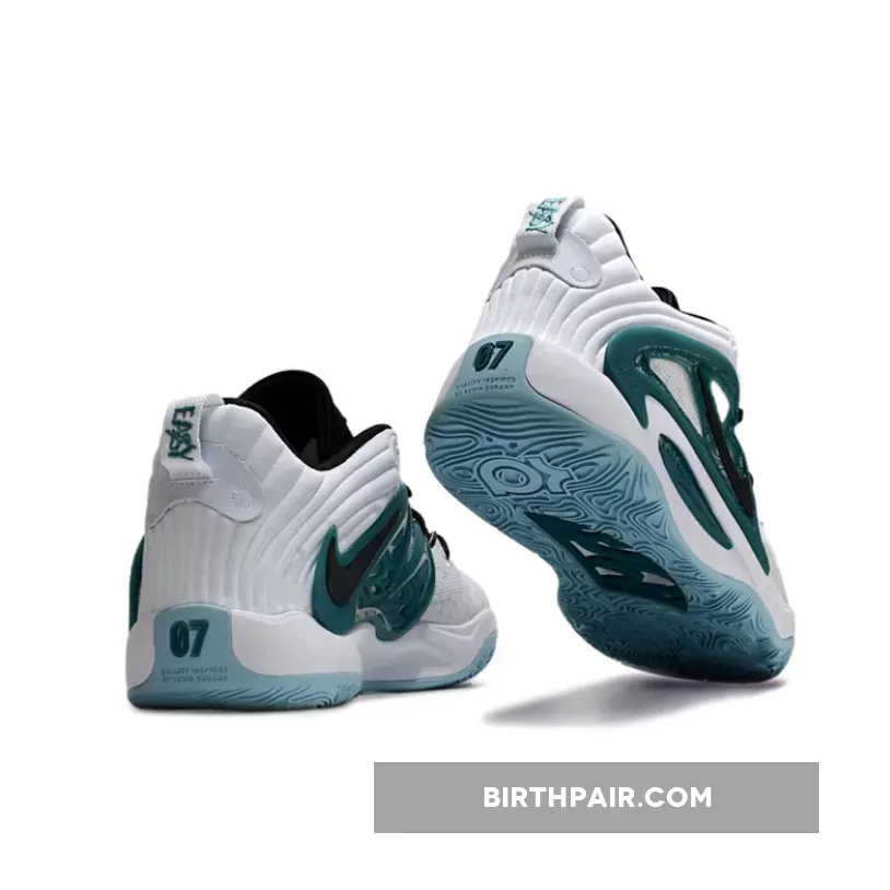 Nike KD 15 White/Black-Geode Teal FN8009-100 - kd 15 teal