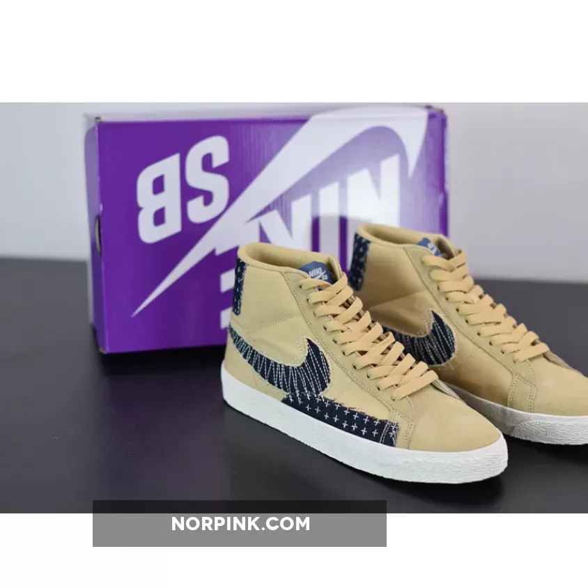 Nike SB Blazer Mid Sashiko CT0715-200 For Sale