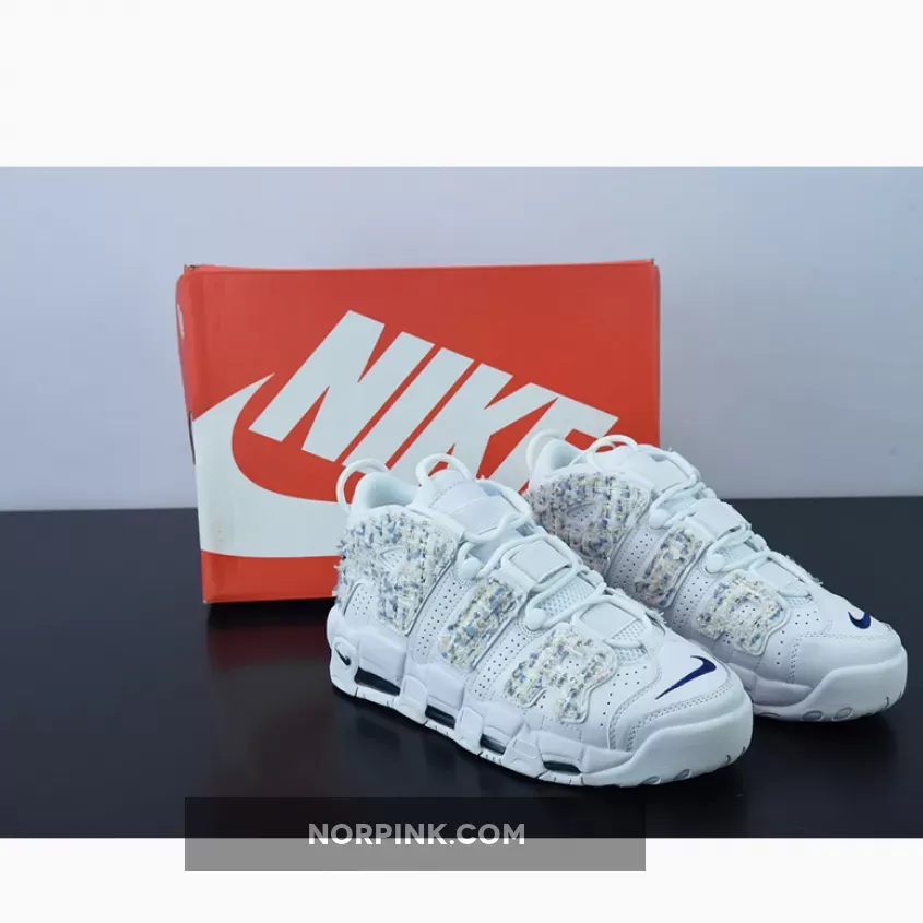 Nike Air More Uptempo White Blue 1675864627 Discount