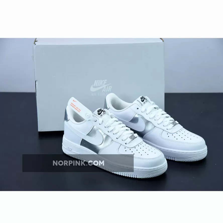 Nike Air Force 1 Low White/Metallic Silver DD8959-104 / metallic silver air force 1