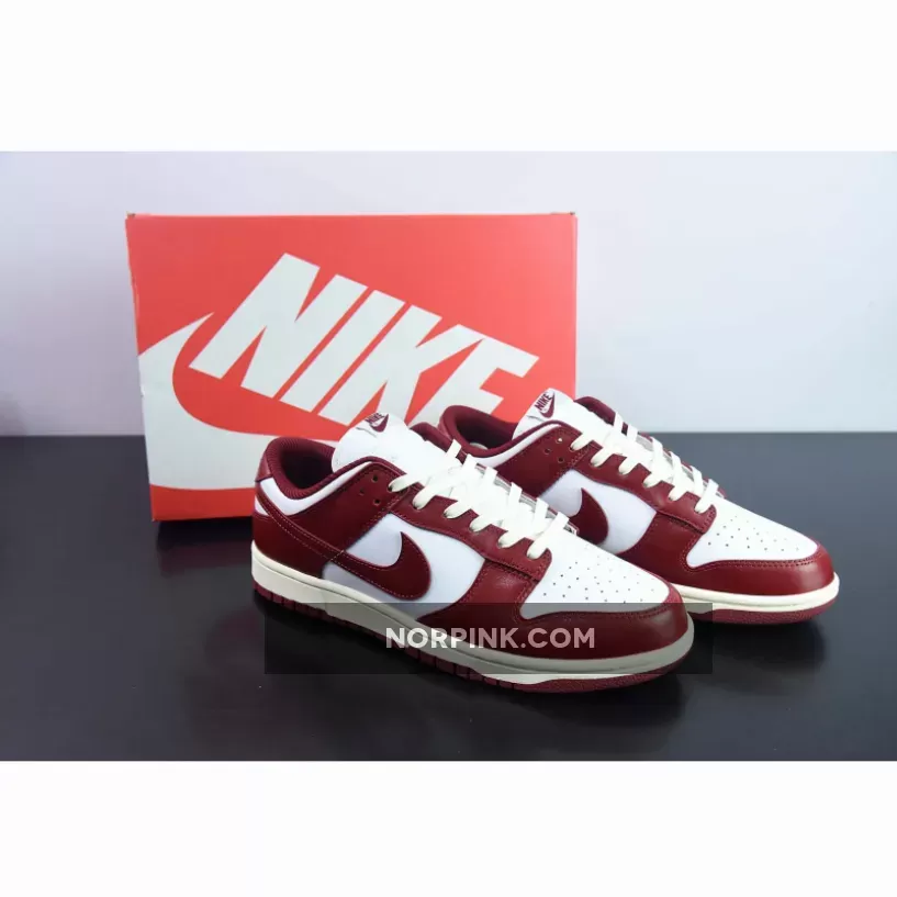 Dunks Coconut, Nike Dunk Low White/Team Red-Coconut Milk FJ4555-100