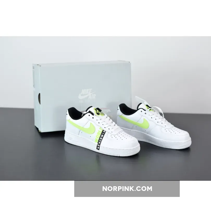 Nike Air Force 1 LV8 White Volt / volt af1