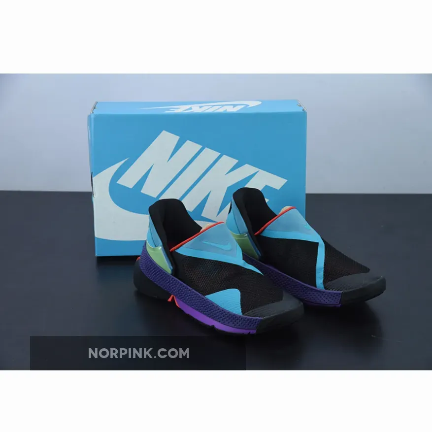 Nike GO FlyEase Black Racer Blue CW5883-002 #nike go flyease stores