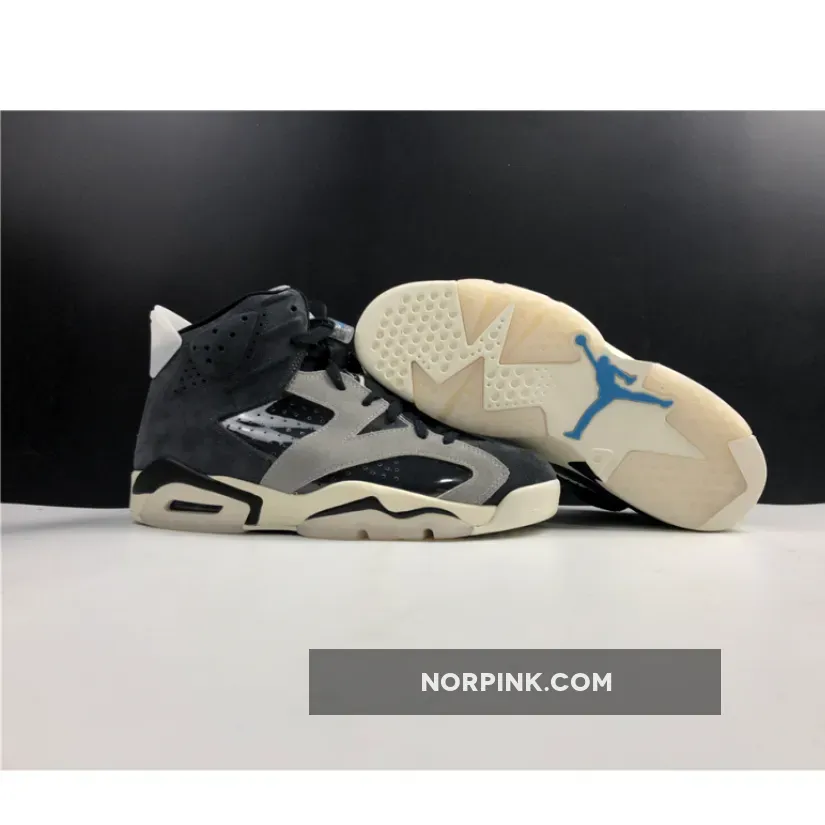 Air Jordan 6 'Tech Chrome' Black/Light Smoke Grey/Sail/Chrome 6s Chrome CK6635-001
