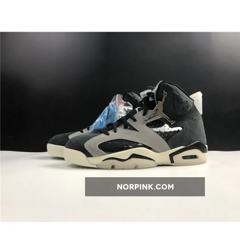 Air Jordan 6 'Tech Chrome' Black/Light Smoke Grey/Sail/Chrome 6s Chrome CK6635-001