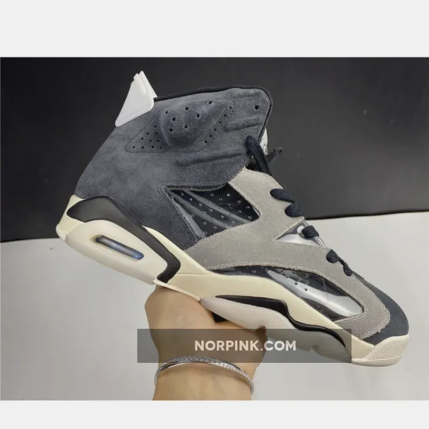 Air Jordan 6 'Tech Chrome' Black/Light Smoke Grey/Sail/Chrome 6s Chrome CK6635-001