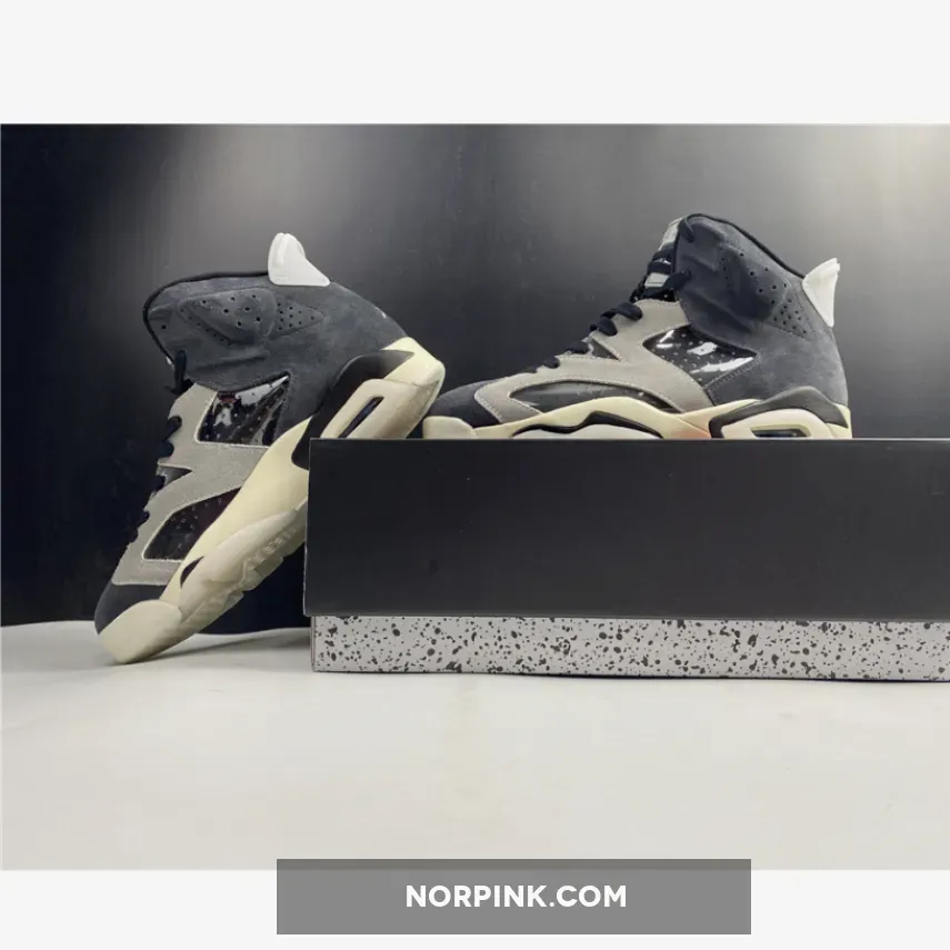 Air Jordan 6 'Tech Chrome' Black/Light Smoke Grey/Sail/Chrome 6s Chrome CK6635-001