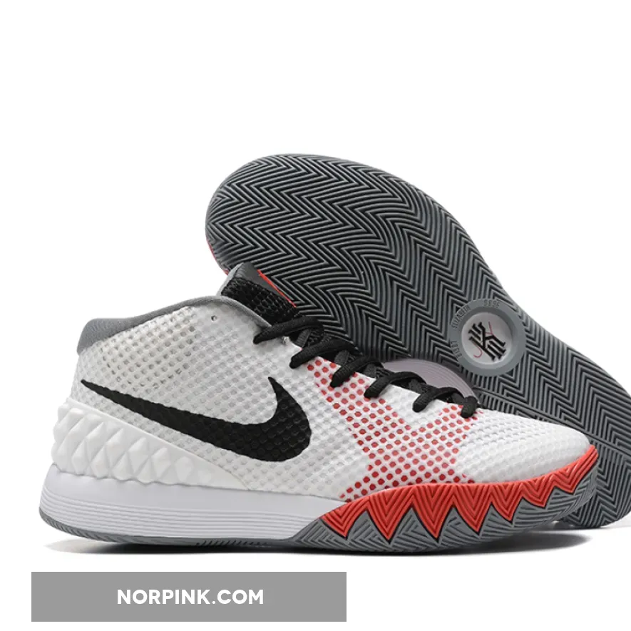 Nike Kyrie 1 'Home' White/Black-Dove Grey-Infrared 705277-100 - kyrie 1 release date