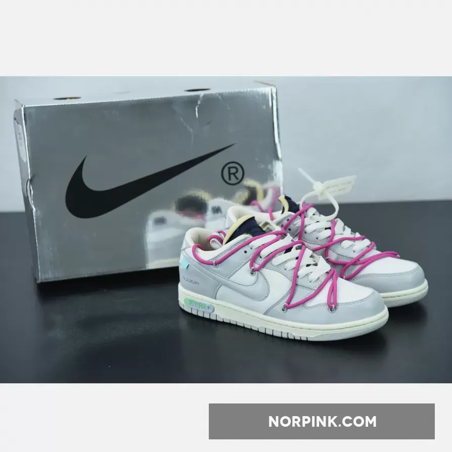 Off White Dunks 30 Of 50 / Off-White™ x Nike Dunk Low '30 of 50' Grey White Navy 1675867056