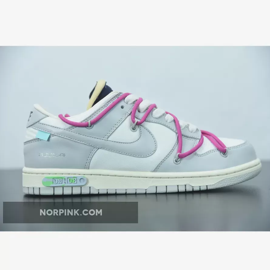 Off White Dunks 30 Of 50 / Off-White™ x Nike Dunk Low '30 of 50' Grey White Navy 1675867056
