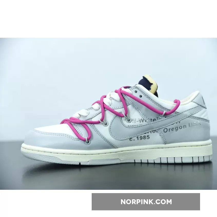 Off White Dunks 30 Of 50 / Off-White™ x Nike Dunk Low '30 of 50' Grey White Navy 1675867056