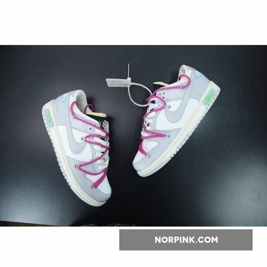 Off White Dunks 30 Of 50 / Off-White™ x Nike Dunk Low '30 of 50' Grey White Navy 1675867056
